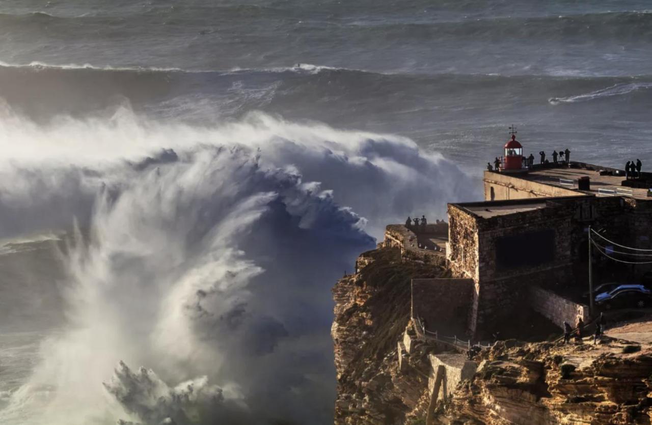 Casa Na Onda Liberdade Apartman Nazaré Kültér fotó