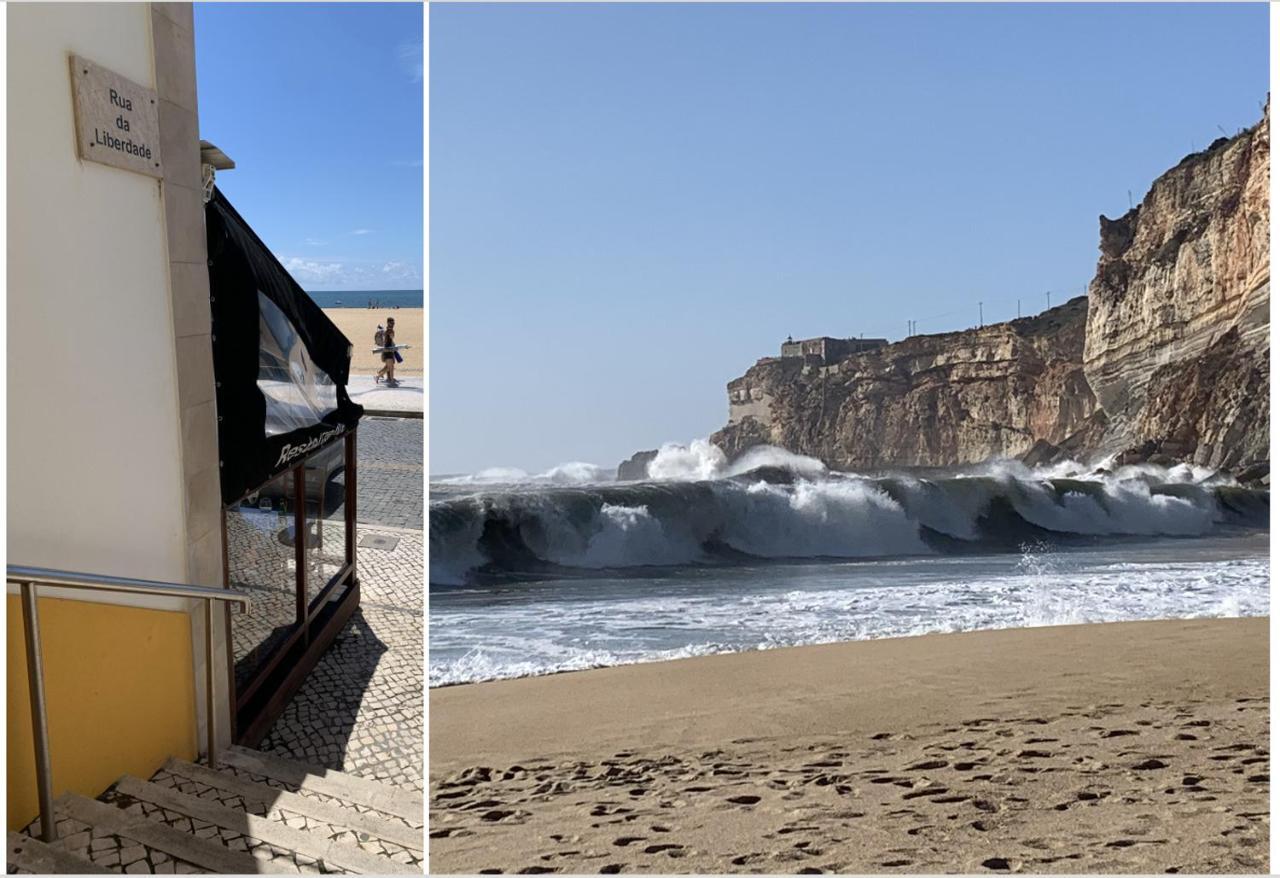 Casa Na Onda Liberdade Apartman Nazaré Kültér fotó